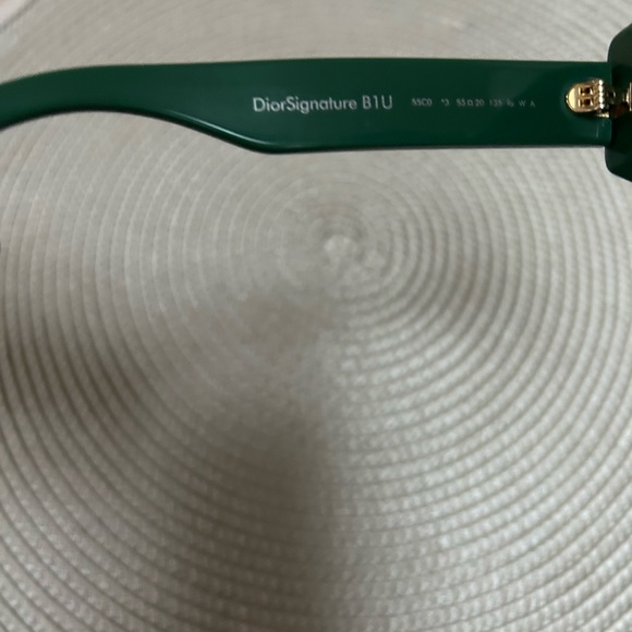 Christian Dior B1U Green Sunglasses - Picture 4 of 6